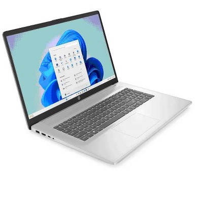 HP 17-CN 17.3" HD+ Laptop Intel N200 1.0Ghz, 4GB, 128GB, W11H, Purple - Manufacturer Refurbished