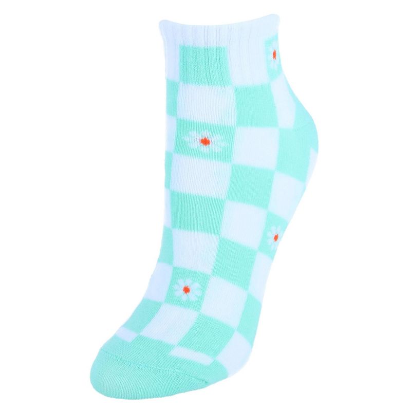 CTM Women's Assorted Low-Cut Ribbed Comfortable Socks (6 Pair Pack), 2 of 7