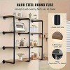 Munora Industrial Pipe Shelf, 4-Tier 3PCS 11.8in W Wall-Mount Storage Rack, Planks Not Included - 4 of 4