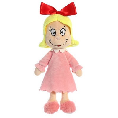 Aurora Dr. Seuss 12" Cindy Lou Who Multi-Colored Stuffed Doll