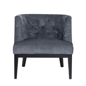 GDFStudio Evans Contemporary Fabric Tufted Accent Chair - 1 of 4