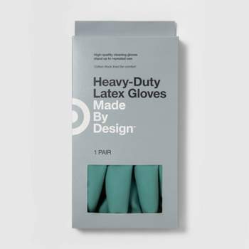 Heavy Duty Latex Reusable Gloves - Medium - Made By Design™