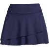 Lands' End Women's High Waisted Tulip Hem Swim Skort - 3 of 4