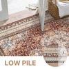ABYNOW 8x10 Machine Washable Area Rug – Modern Abstract Soft Low-Pile Carpet with Non-Slip Backing for Living Room & Bedroom - 4 of 4