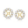 Ross-Simons 1.00 ct. t.w. Diamond Earring Jackets in 14kt Yellow Gold - 3 of 4