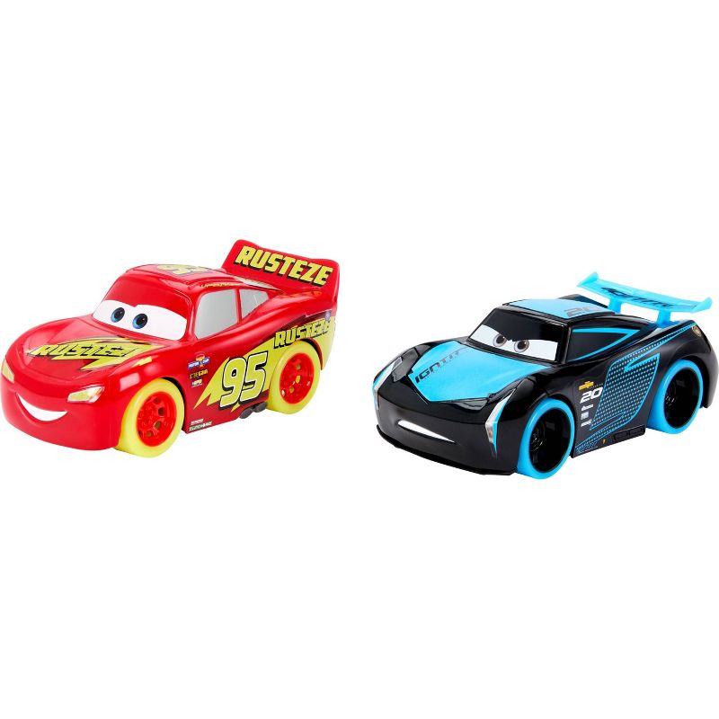 Disney Pixar Cars Track Talkers Glow Racers Lightning McQueen &#38; Jackson Storm - 2pk (Target Exclusive), 5 of 7