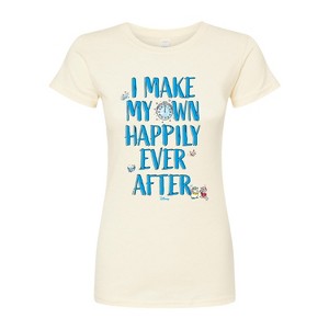 Women's - Disney - Happily Ever After Cinderella Fitted Graphic T-Shirt - 1 of 2