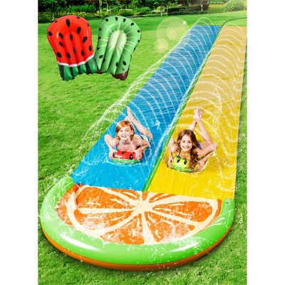 Connsann 21' X 9' Safari Inflatable Water Slide With Pool, Backyard, Park Commercial Use, Outdoor Water Play & Reviews