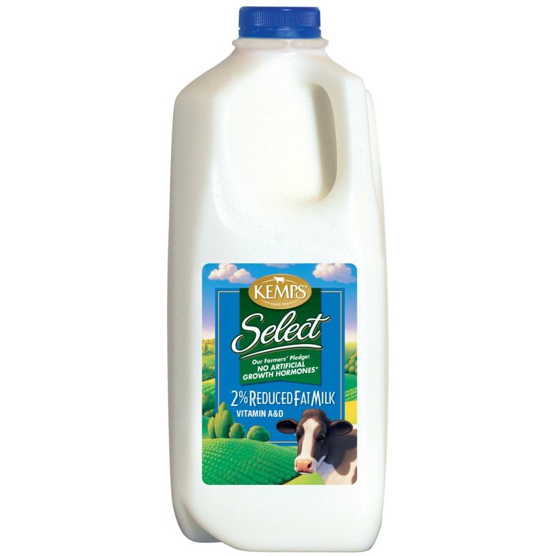 Kemps 2% Milk - 0.5gal, 1 of 13