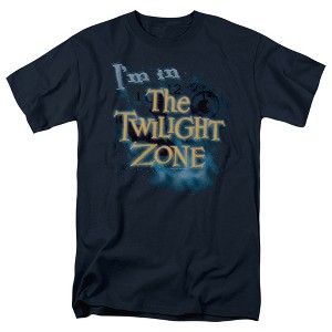 Twilight Zone Im In The Twilight Zone Adult T-Shirt Navy - 1 of 4