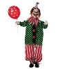 51 1/2" Animated Standing Clown with Polka Dot Balloon Halloween Decoration - 2 of 2