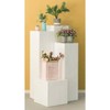 Flower Stand cube, Interior Design, decorative display cube, Wedding Pedestal stand, Centerpiece, Flower Display Stand, Home Décor - 2 of 4