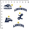 Longwood University Spirit Logo 50Ct Sticker Packs Miscellaneous 50 Ct. Sticker Pack - 2 of 4