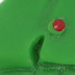 green, black, silver tone