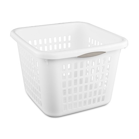 1.5bu Plastic Square Laundry Basket - Brightroom™ : Target