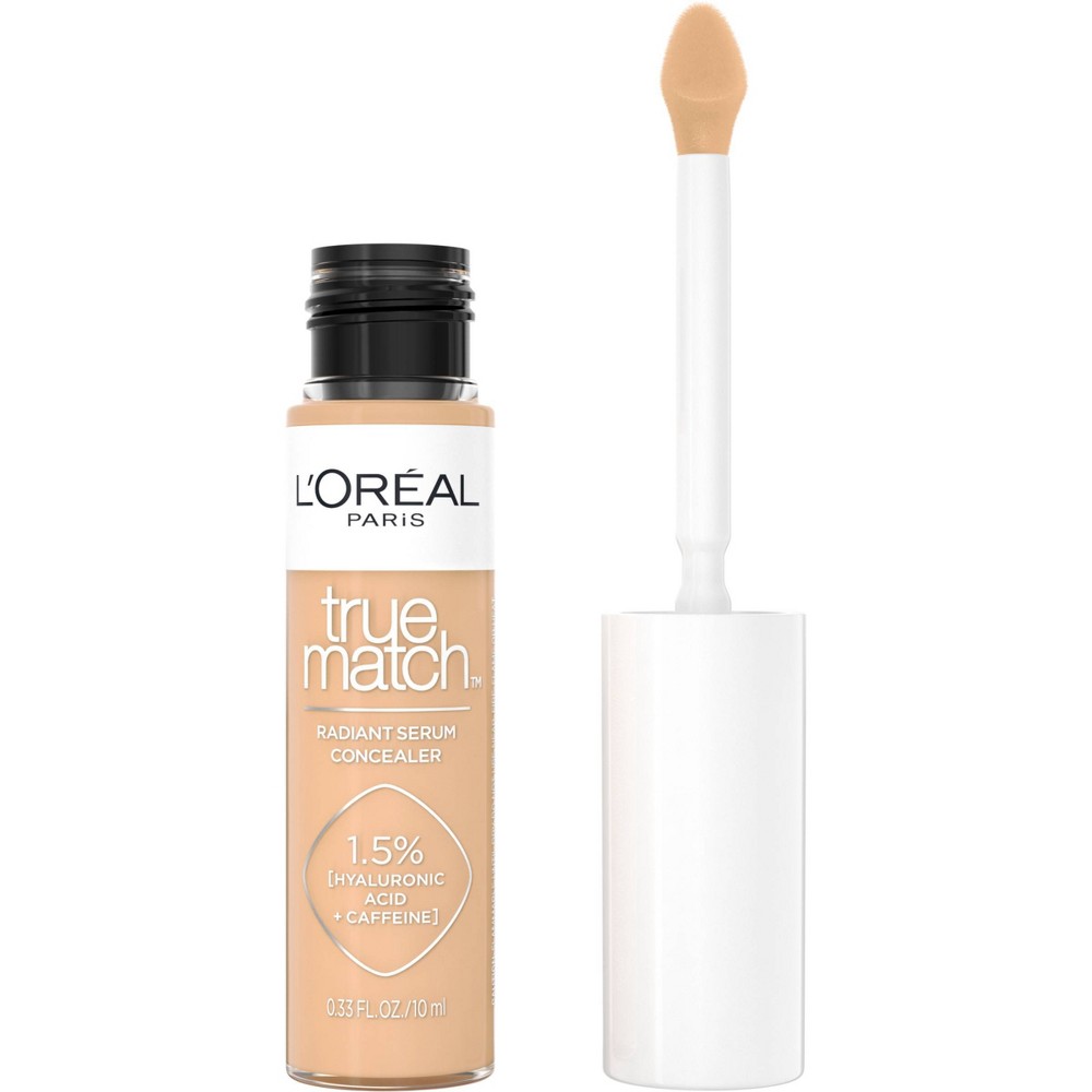 Photos - Other Cosmetics LOreal L'Oreal Paris True Match Radiant Serum Concealer with Hyaluronic Acid - W6 