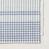Engineered Gingham Woven Table Runner Blue/Cream - Hearth & Hand™ with Magnolia - image 3 of 3