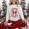Simply Sage Market Women's Santa Coquette Long Sleeve Garment Dyed Tee - 2 of 4