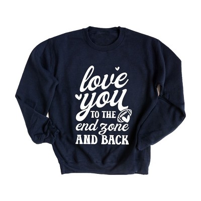 Simply Sage Market Women's Graphic Sweatshirt To The End Zone And Back