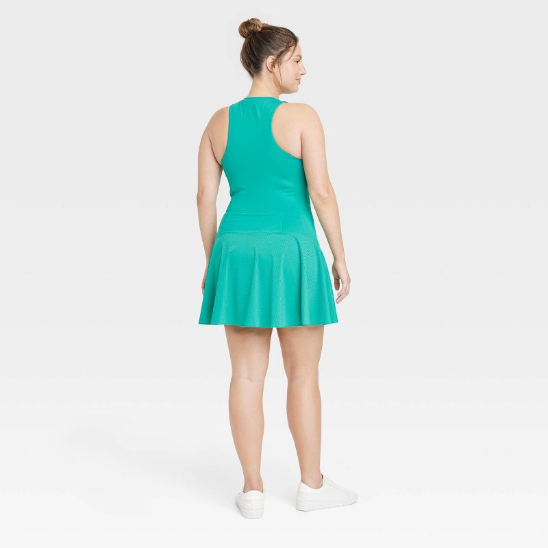 Women's Zip-Front Mesh Active Dress - All In Motion™, 4 of 6
