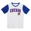 MLB Chicago Cubs Boys' Pinstripe Pullover Jersey - 2 of 3