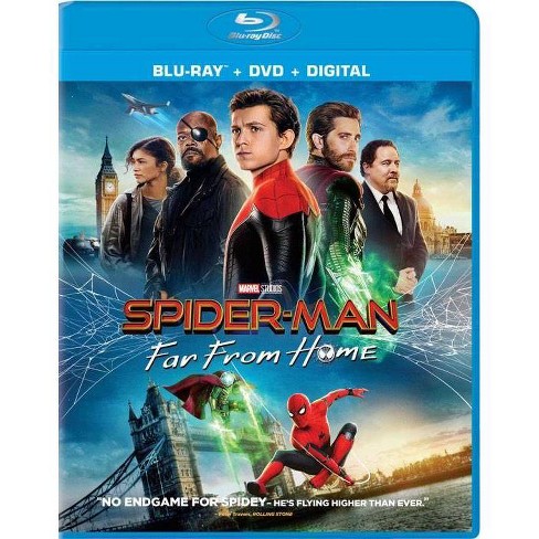 Spider-man: Far From Home (blu-ray + Dvd + Digital) : Target