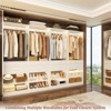 Aheaplus Freestanding Closet Organizer with Drawers and Shoe Rack, Walk-In Closet System with Hanging Rods - 4 of 4