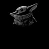 Men's Star Wars The Mandalorian The Child Shadow Pull Over Hoodie - 2 of 4