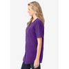 Woman Within Plus Size Short-Sleeve Crinkle Shirt - 4 of 4