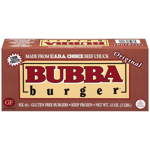 How many bubba burgers in a box