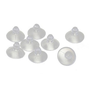 Unique Bargains Home Desk Glass Rubber Transparent Anti-Collision Suction Cups Hanger Pads 8 Pcs - 1 of 4