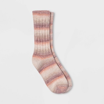 women's crew boot socks