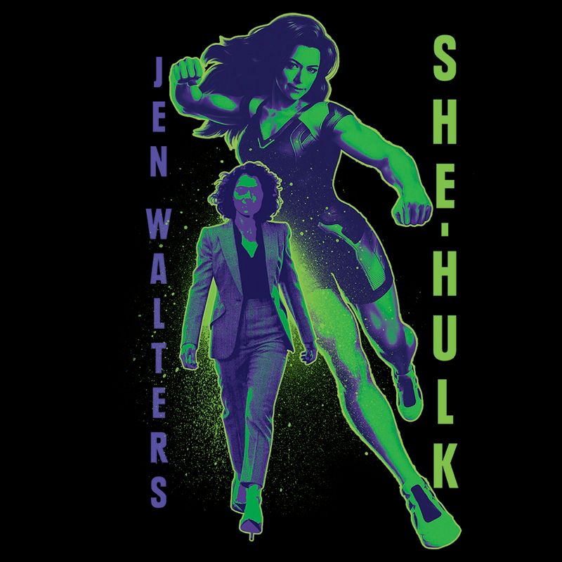 Men's She-Hulk: Attorney at Law Brains and Muscles T-Shirt, 2 of 6