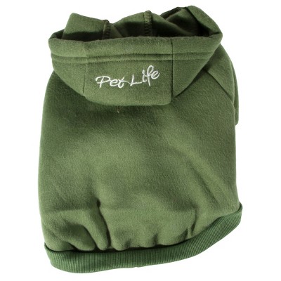 Pet Life Fashion Plush Cotton Hooded Sweater Dog and Cat Hoodie