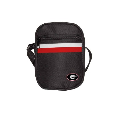 NCAA Georgia Bulldogs Black Mini Messenger Bag