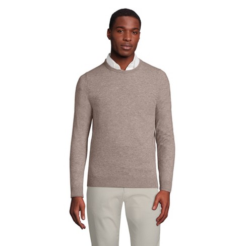 Cashmere Crewneck in Heather Grey