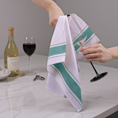 Unique Bargains Cotton Linen Kitchen Towels - Thumbnail 2