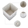 REGALWOVEN Cotton Collapsible With Handles Storage Open Storage Bins 3 Pcs - 3 of 4