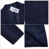 Men's Casual Sport Coat Lightweight Linen Blazer One Button Business Suit Jackets Stylish Daily Suits - image 4 of 4