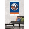 Trends International NHL New York Islanders - Logo 21 Framed Wall Poster Prints - 2 of 4
