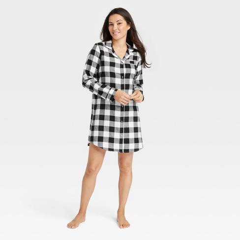 Women's Perfectly Cozy Flannel NightGown - Stars Above™ - image 1 of 2