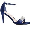 Women's Wide Fit Totally Glam Heel - navy | CITY CHIC - image 2 of 4