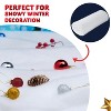 Joyfy 15inx10ft Christmas Snow Blanket Roll, Thick White Fake Snow Cover Christmas Decorations for Christmas Tree Winter Displays Holiday Decoration - 3 of 4