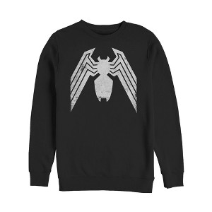Men's Marvel Venom Distressed Logo Sweatshirt - 1 of 3