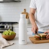 Clean Bottle Canteen 17 Insulated Stainless Steel Water Bottle with Removable Bottom, White - 3 of 4