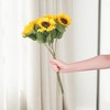 REGALWOVEN Artificial Sunflower Long Stem Home Wedding Decor Artificial Flowers 18.9" - 3 of 4
