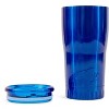 Silver Buffalo Metallic Royal Blue Stainless Steel Tumbler With Open-Sip Lid | Holds 20 Ounces - 2 of 4