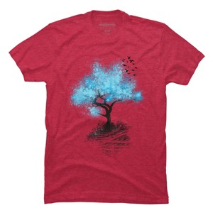 Men's Design By Humans leaving home By alnavasord T-Shirt - 1 of 4