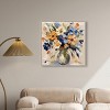Art Remedy Floral Palate Splash Chic Farmhouse Wall Art Framed - 2 of 4