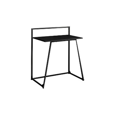 Monarch Specialties Computer Desk Home Office Laptop 30InchL Work Metal Laminate Black Contemporary Modern